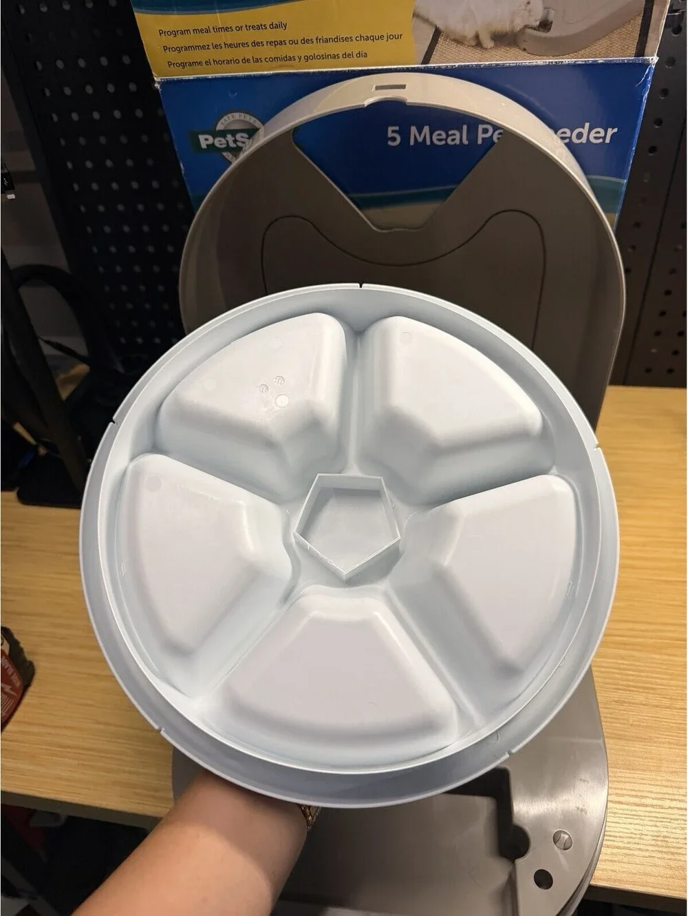 PetSafe 5 Meal Pet Feeder Automatic Feeder New Never used